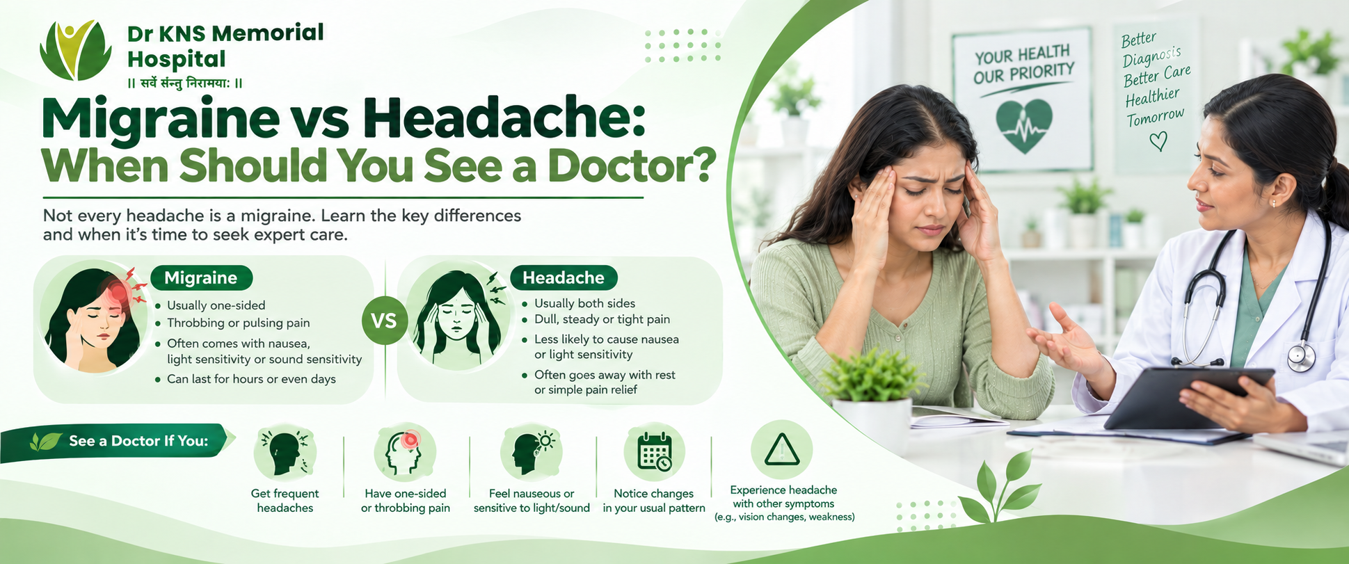 Migraine vs Headache: When Should You See a Doctor