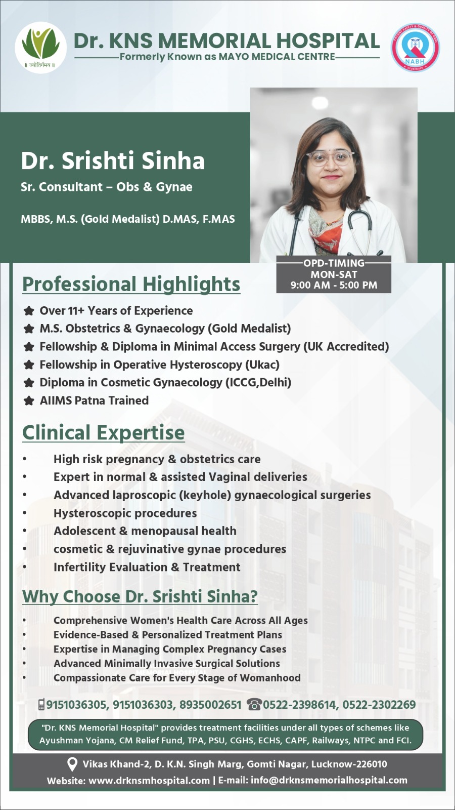 Dr. Srishti Sinha 